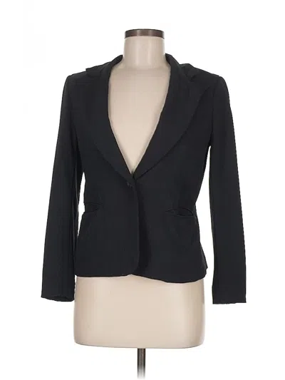 Pre-owned Elizabeth And James Blazer Jacket In Black