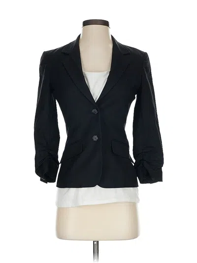 Pre-owned Elizabeth And James Blazer Jacket In Black