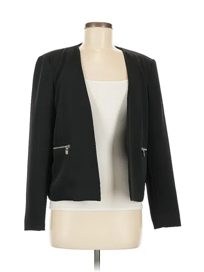 Pre-owned Elizabeth And James Blazer Jacket In Black
