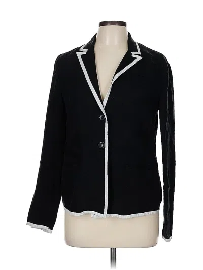 Pre-owned Elizabeth And James Blazer Jacket In Black