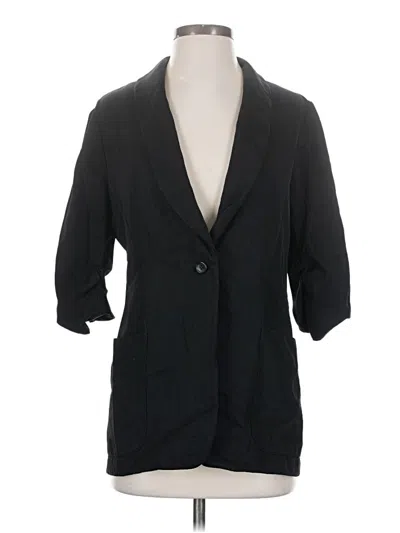 Pre-owned Elizabeth And James Blazer Jacket In Black