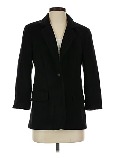 Pre-owned Elizabeth And James Blazer Jacket In Black