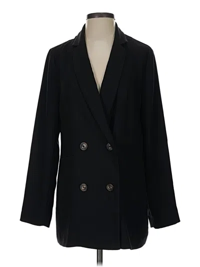 Pre-owned Elizabeth And James Blazer Jacket In Black