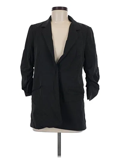 Pre-owned Elizabeth And James Blazer Jacket In Black