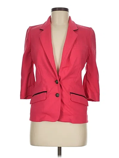 Pre-owned Elizabeth And James Blazer Jacket In Red