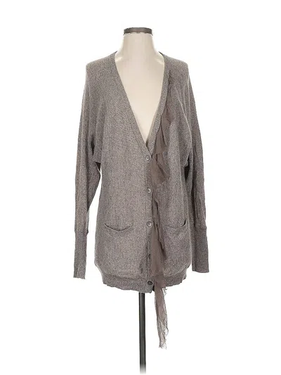 Pre-owned Elizabeth And James Cardigan Sweater In Gray