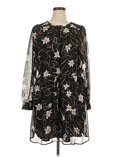 Pre-owned Elizabeth And James Casual Dress In Black