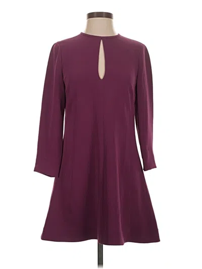 Pre-owned Elizabeth And James Casual Dress In Burgundy