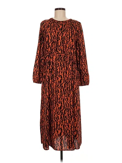 Pre-owned Elizabeth And James Casual Dress In Orange