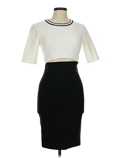 Pre-owned Elizabeth And James Casual Dress In White