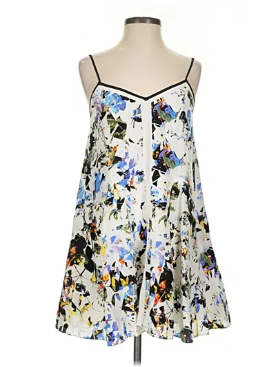 Pre-owned Elizabeth And James Casual Dress In White
