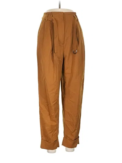 Pre-owned Elizabeth And James Casual Pants In Brown