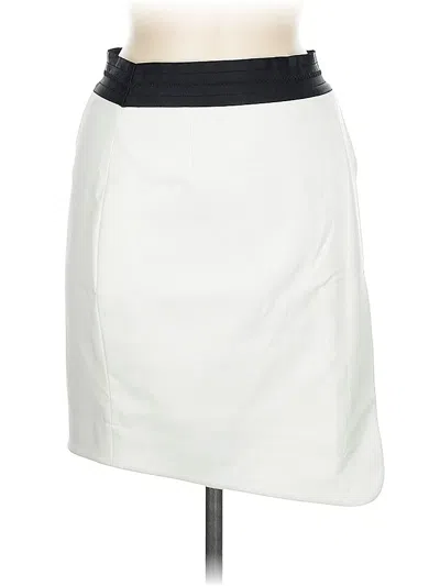 Pre-owned Elizabeth And James Casual Skirt In White