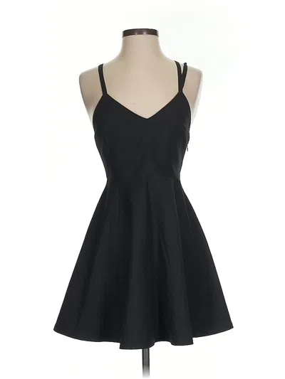 Pre-owned Elizabeth And James Cocktail Dress In Black