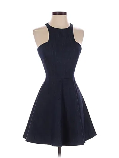 Pre-owned Elizabeth And James Cocktail Dress In Blue