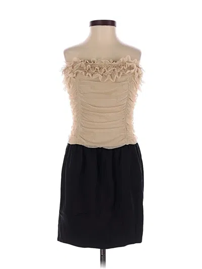 Pre-owned Elizabeth And James Cocktail Dress In Brown