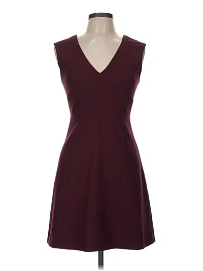 Pre-owned Elizabeth And James Cocktail Dress In Burgundy