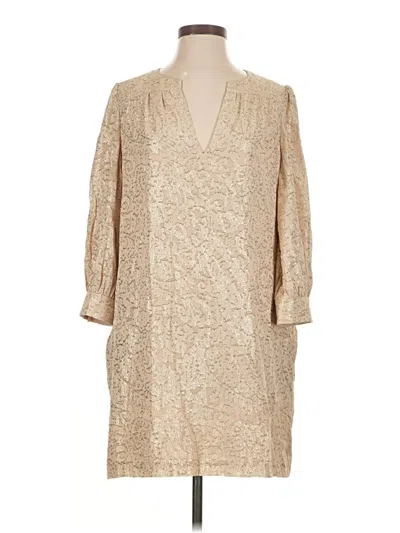 Pre-owned Elizabeth And James Cocktail Dress In Gold
