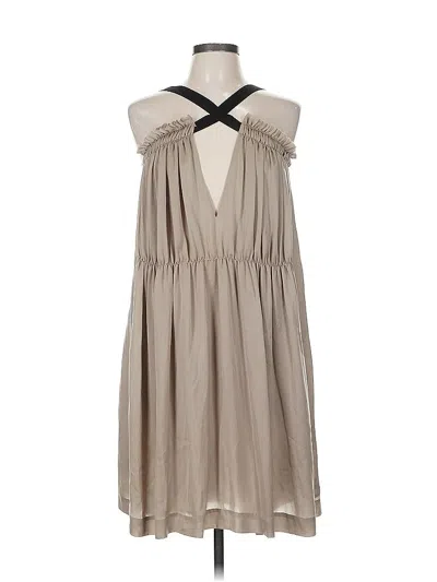Pre-owned Elizabeth And James Cocktail Dress In Gray