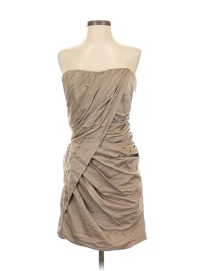 Pre-owned Elizabeth And James Cocktail Dress In Gray