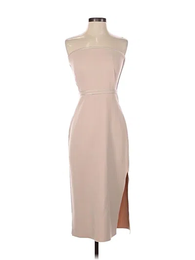 Pre-owned Elizabeth And James Cocktail Dress In Ivory