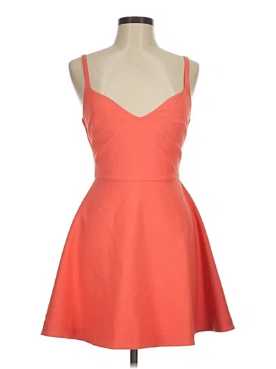 Pre-owned Elizabeth And James Cocktail Dress In Orange