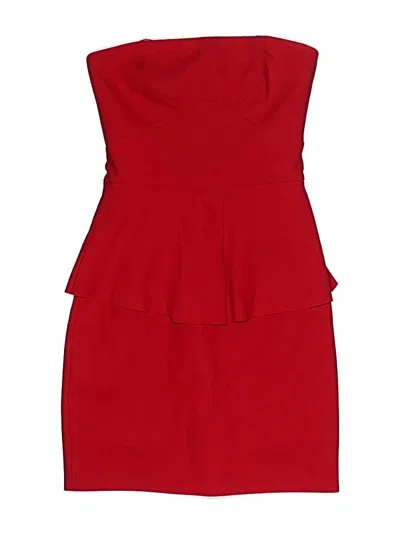 Pre-owned Elizabeth And James Cocktail Dress In Red