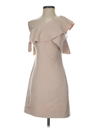 Pre-owned Elizabeth And James Cocktail Dress In Tan
