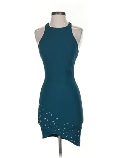 Pre-owned Elizabeth And James Cocktail Dress In Teal