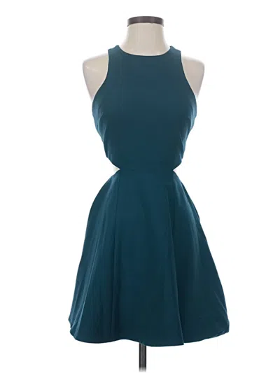 Pre-owned Elizabeth And James Cocktail Dress In Teal
