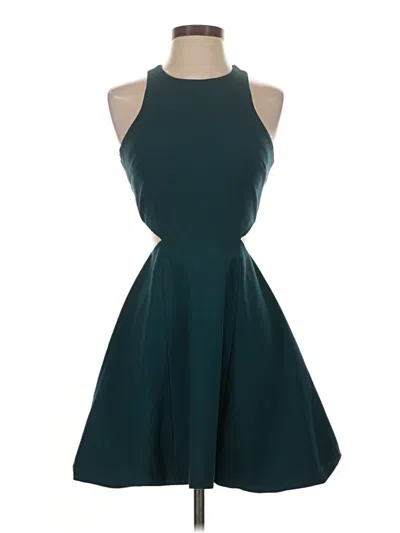 Pre-owned Elizabeth And James Cocktail Dress In Teal