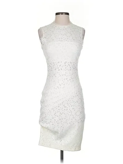 Pre-owned Elizabeth And James Cocktail Dress In White