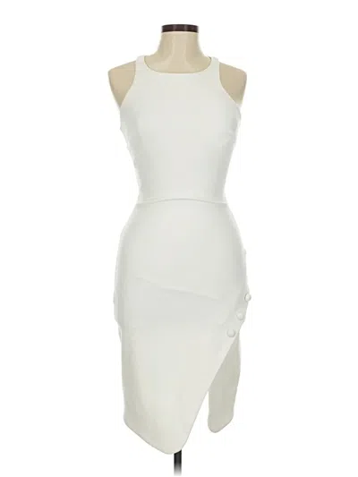 Pre-owned Elizabeth And James Cocktail Dress In White