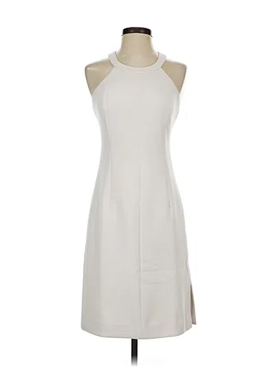 Pre-owned Elizabeth And James Cocktail Dress In White