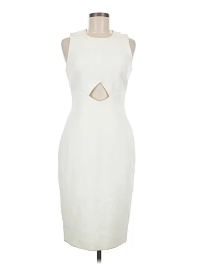 Pre-owned Elizabeth And James Cocktail Dress In White