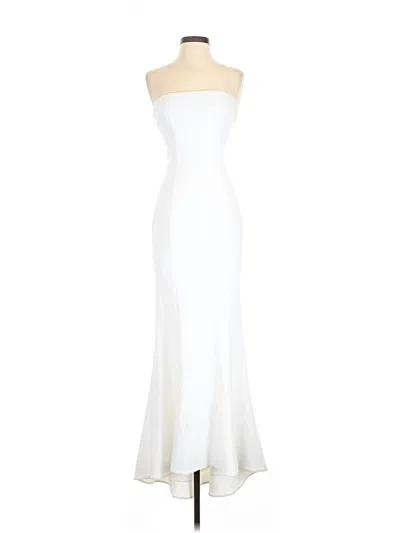 Pre-owned Elizabeth And James Cocktail Dress In White