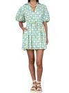 Elizabeth And James Daphne Dress In Trellis In Multi
