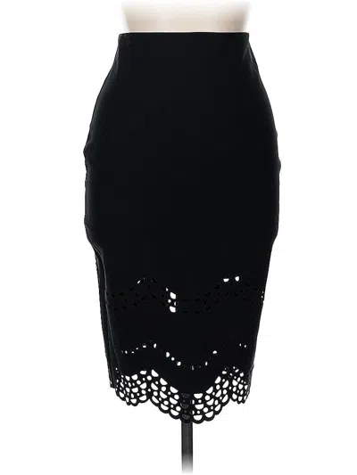 Pre-owned Elizabeth And James Formal Skirt In Black
