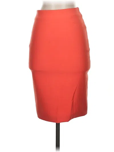 Pre-owned Elizabeth And James Formal Skirt In Orange