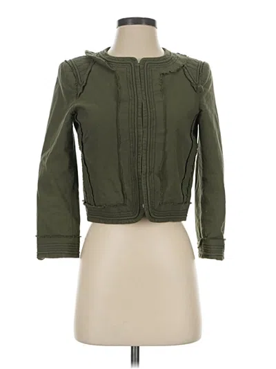 Pre-owned Elizabeth And James Jacket In Green