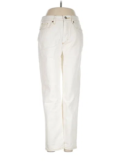 Pre-owned Elizabeth And James Jeans In Ivory