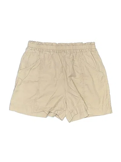 Pre-owned Elizabeth And James Khaki Shorts In Tan