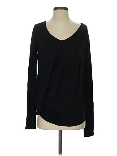 Pre-owned Elizabeth And James Long Sleeve T-shirt In Black