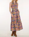 Elizabeth And James Navaho Button Down Dress In Multi In Multi