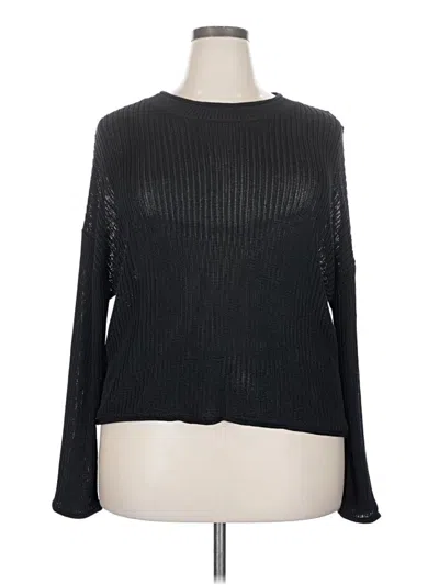 Elizabeth And James Pullover Sweater In Black