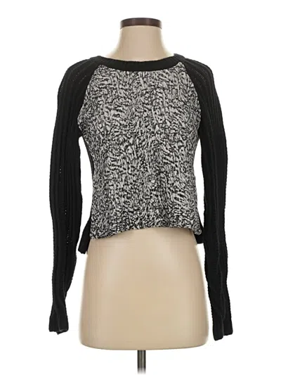 Pre-owned Elizabeth And James Pullover Sweater In Black