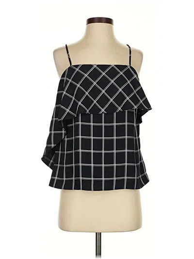 Pre-owned Elizabeth And James Sleeveless Blouse In Black