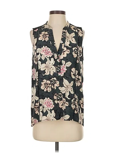 Pre-owned Elizabeth And James Sleeveless Blouse In Black