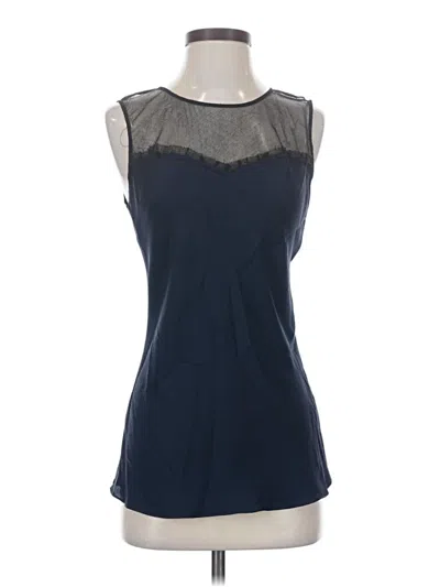 Pre-owned Elizabeth And James Sleeveless Blouse In Blue