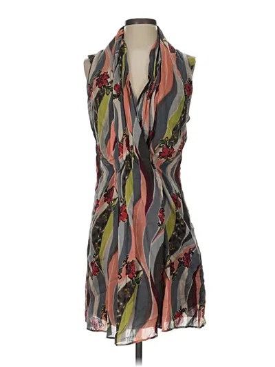 Pre-owned Elizabeth And James Sleeveless Blouse In Gray